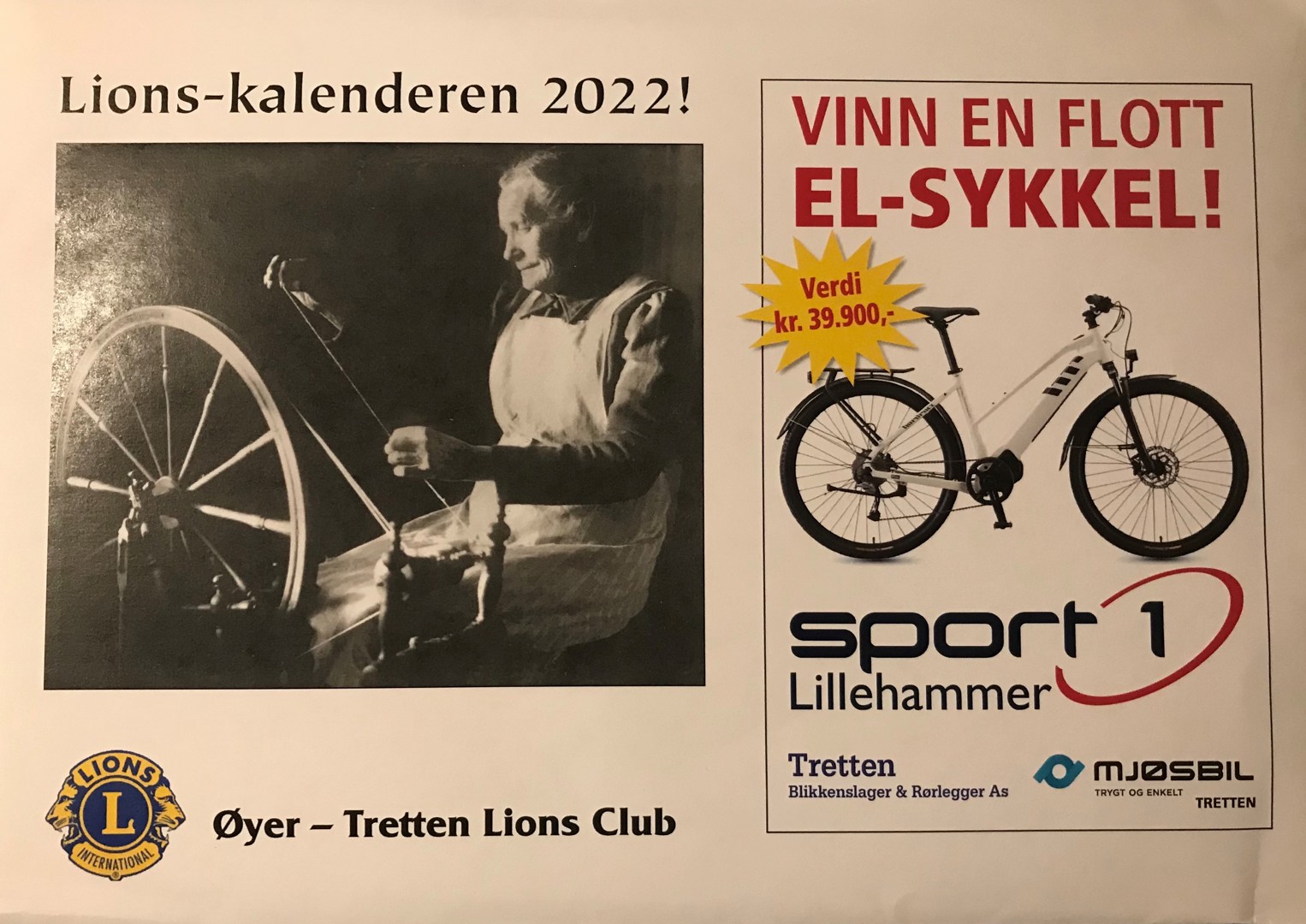 Trekning i kalenderlotteriet