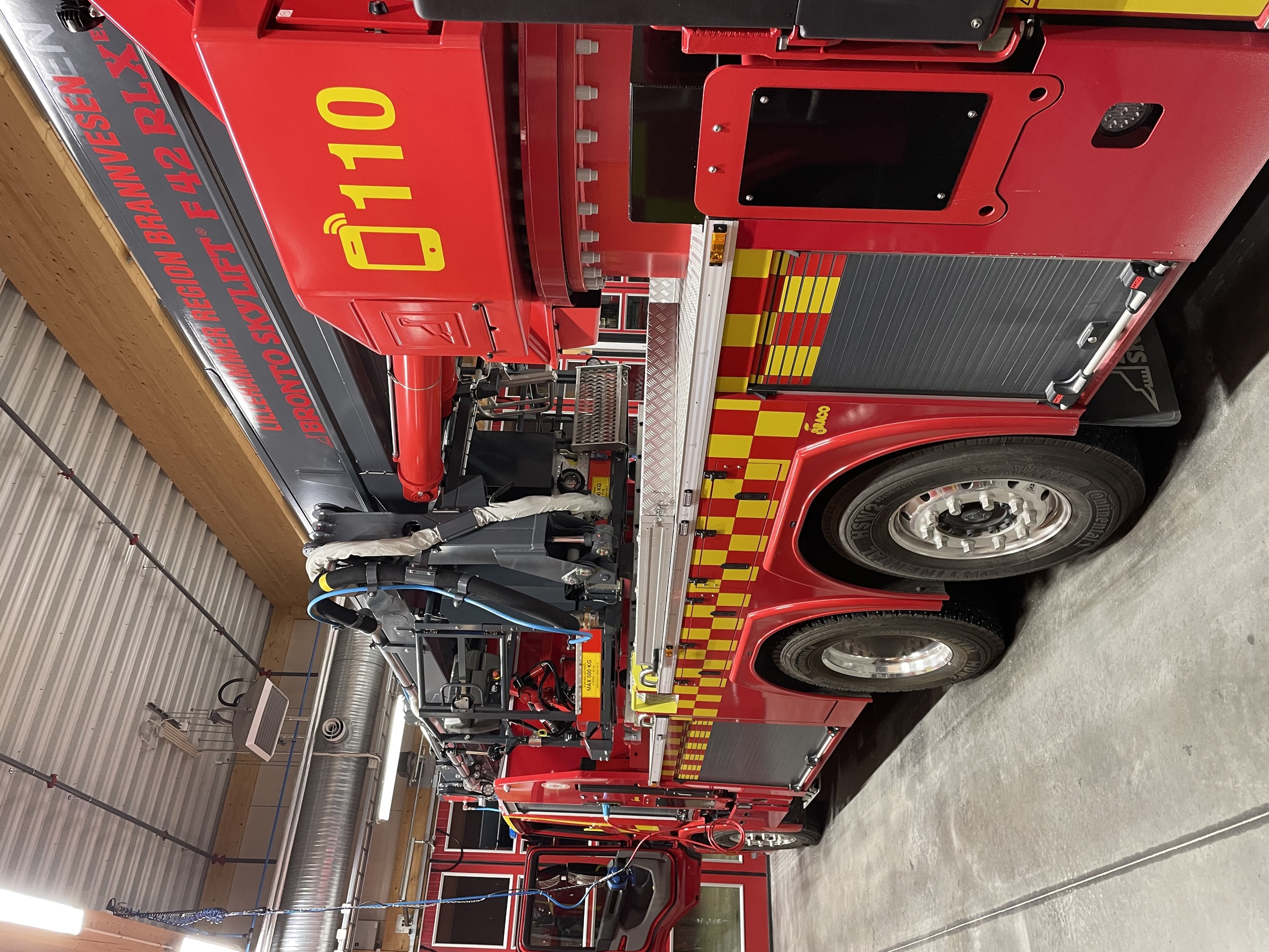 Besøk på Lillehammer brannstasjon