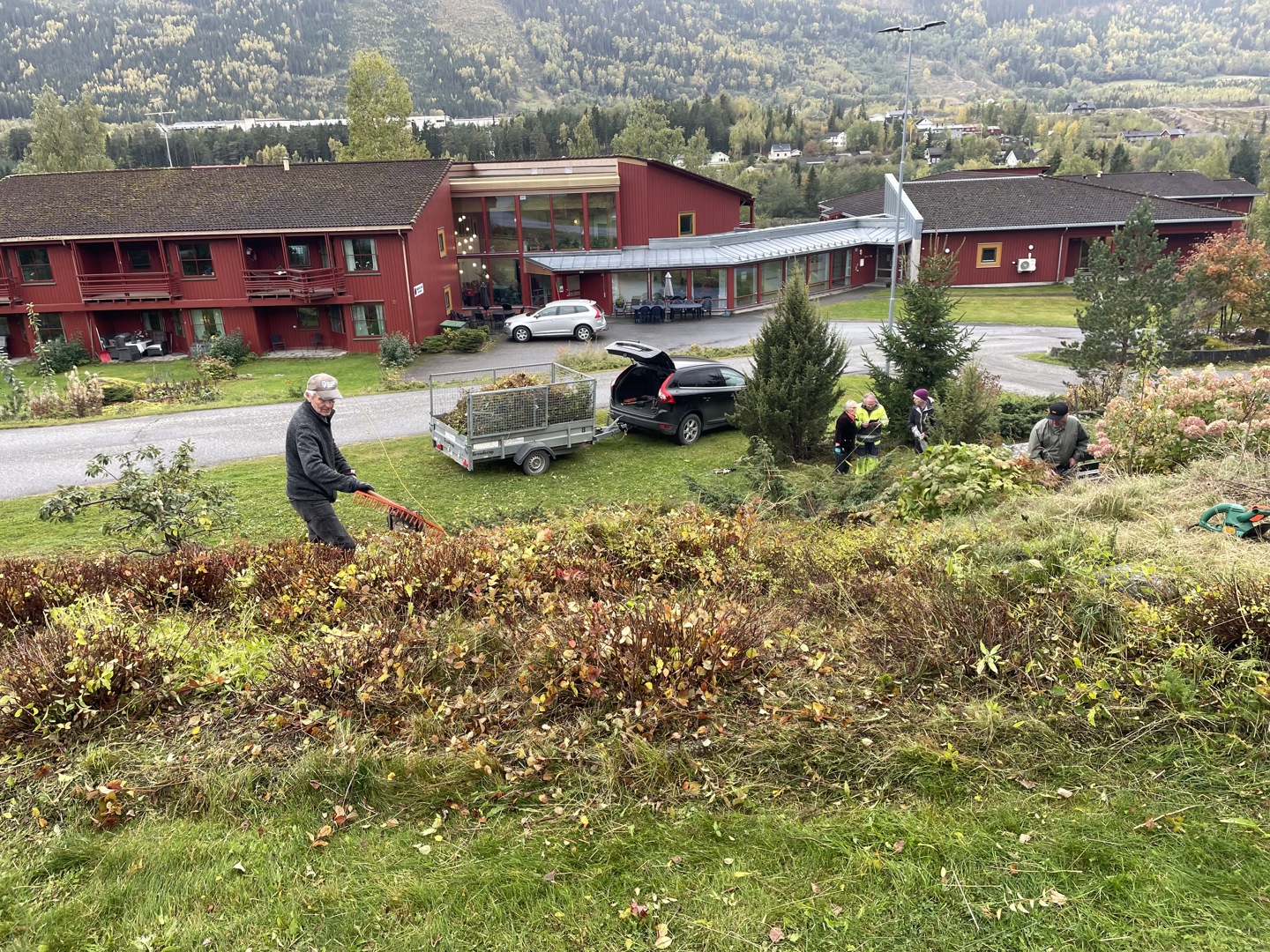 Dugnad i Livets Park