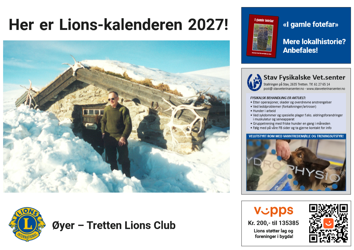 Lionskalenderen 2027